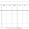 Printable Blank Calendar Templates – Wiki Calendar Pertaining To Blank Calander Template
