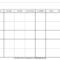 Printable Blank Calendar Templates – Wiki Calendar Regarding Blank Calender Template