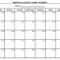 Printable Calendar Pages Monthly  Activity Shelter Pertaining To Month At A Glance Blank Calendar Template