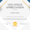 Printable Certificates For Volunteer Appreciation  SignUp