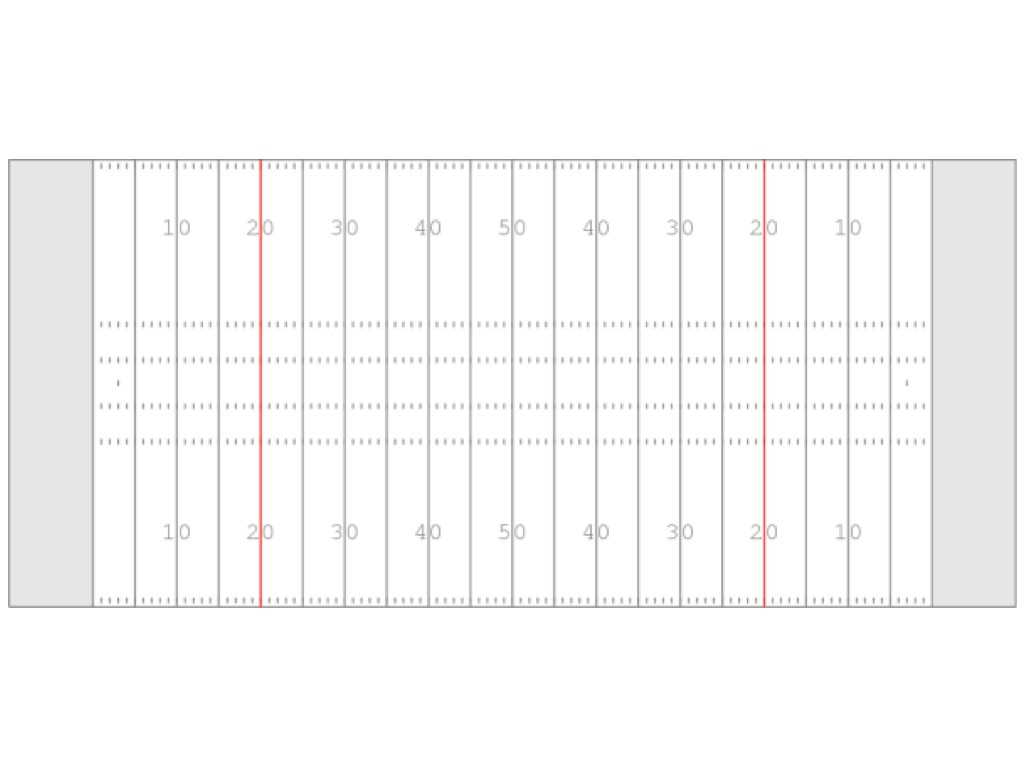 printable football field diagram - Clip Art Library