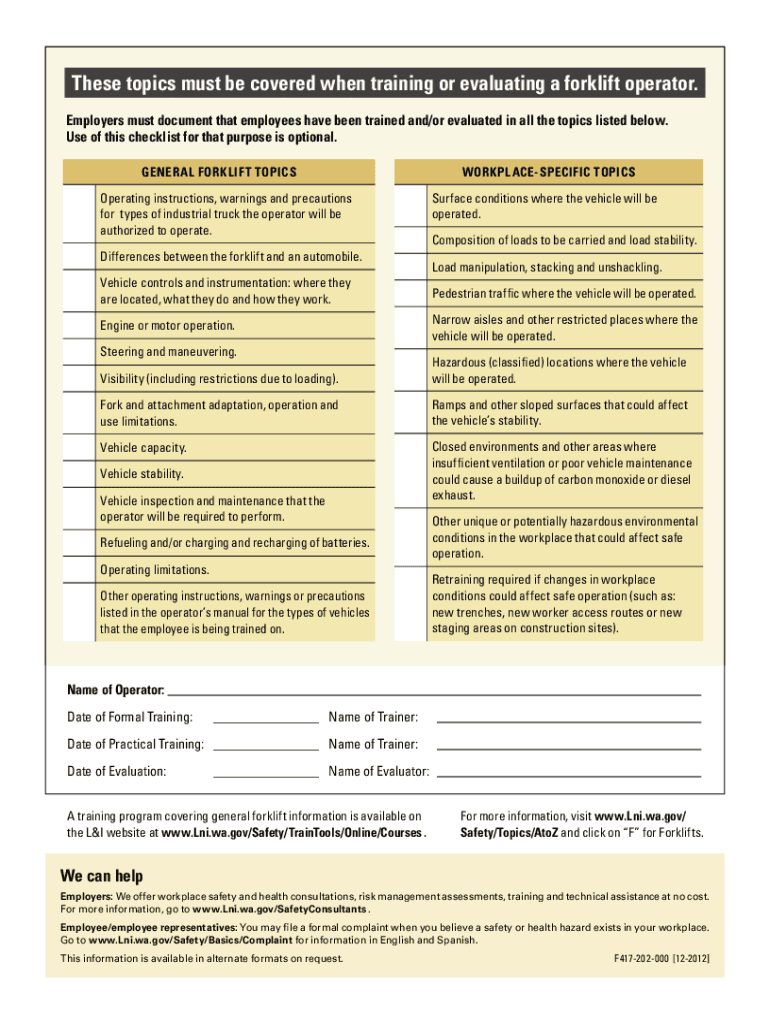 printable forklift license: Fill out & sign online  DocHub With Forklift Certification Card Template