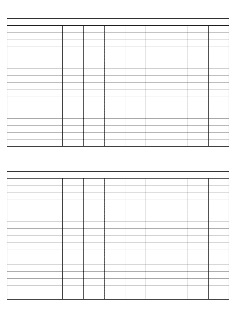 Printable Ledger Sheets Pdf - Fill Online, Printable, Fillable  Throughout Blank Ledger Template