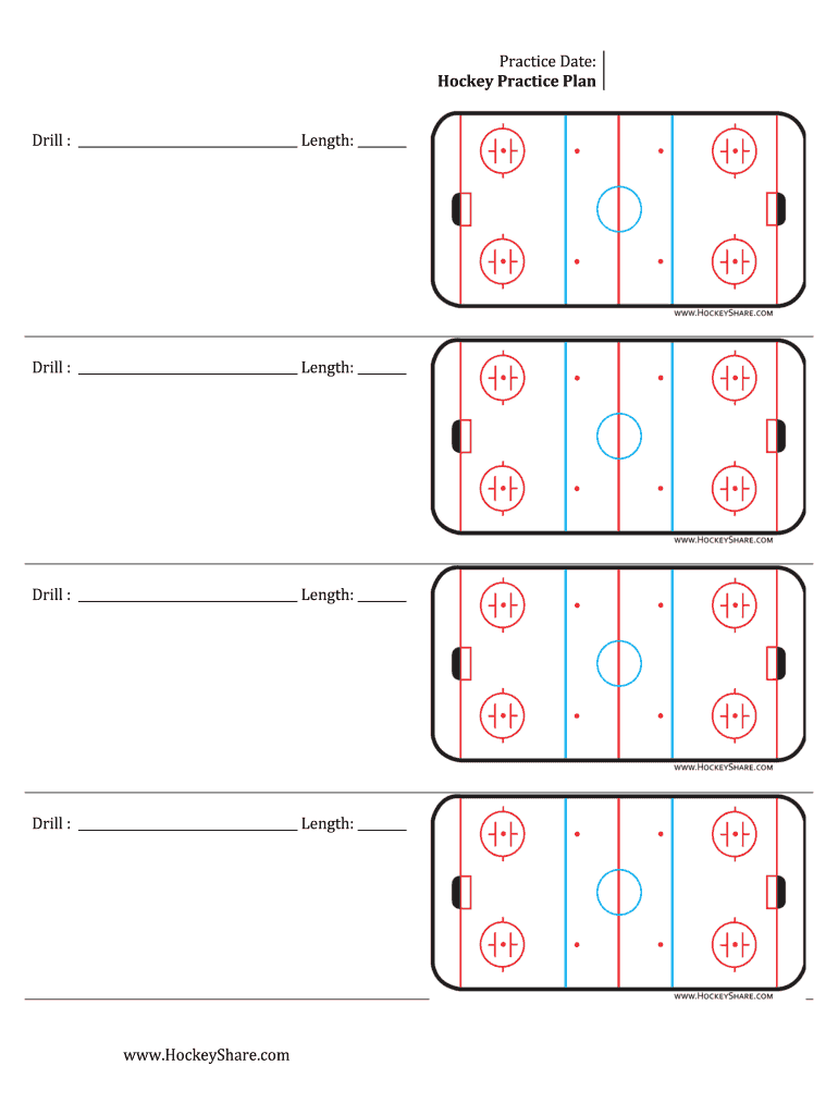 Printable Practice Plans Hockey: Fill Out & Sign Online  DocHub Intended For Blank Hockey Practice Plan Template