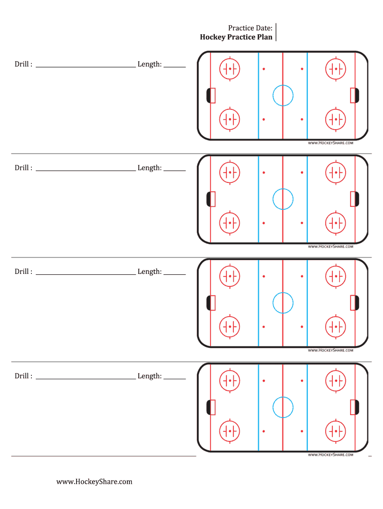 printable practice plans hockey: Fill out & sign online  DocHub Intended For Blank Hockey Practice Plan Template