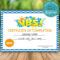 Printable VBS Vacation Bible School Certificate Of Completion DIY  With Vbs Certificate Template