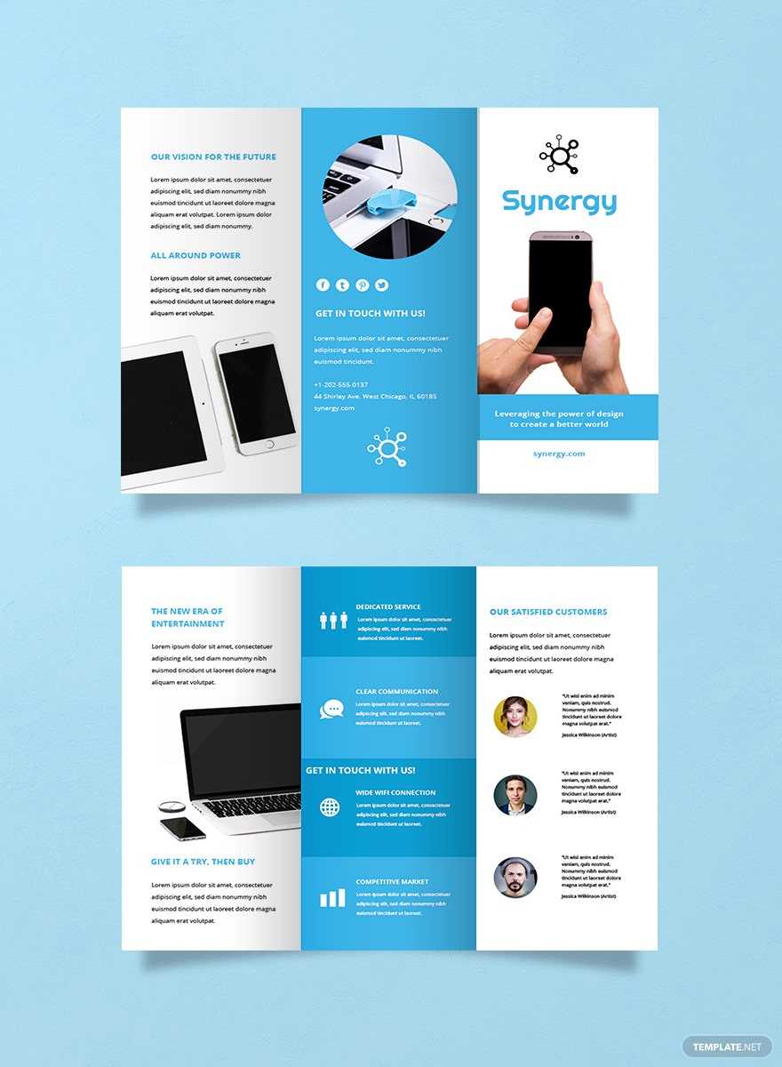 Product Brochure template - Illustrator, Word, Apple Pages, PSD  Pertaining To Product Brochure Template Free