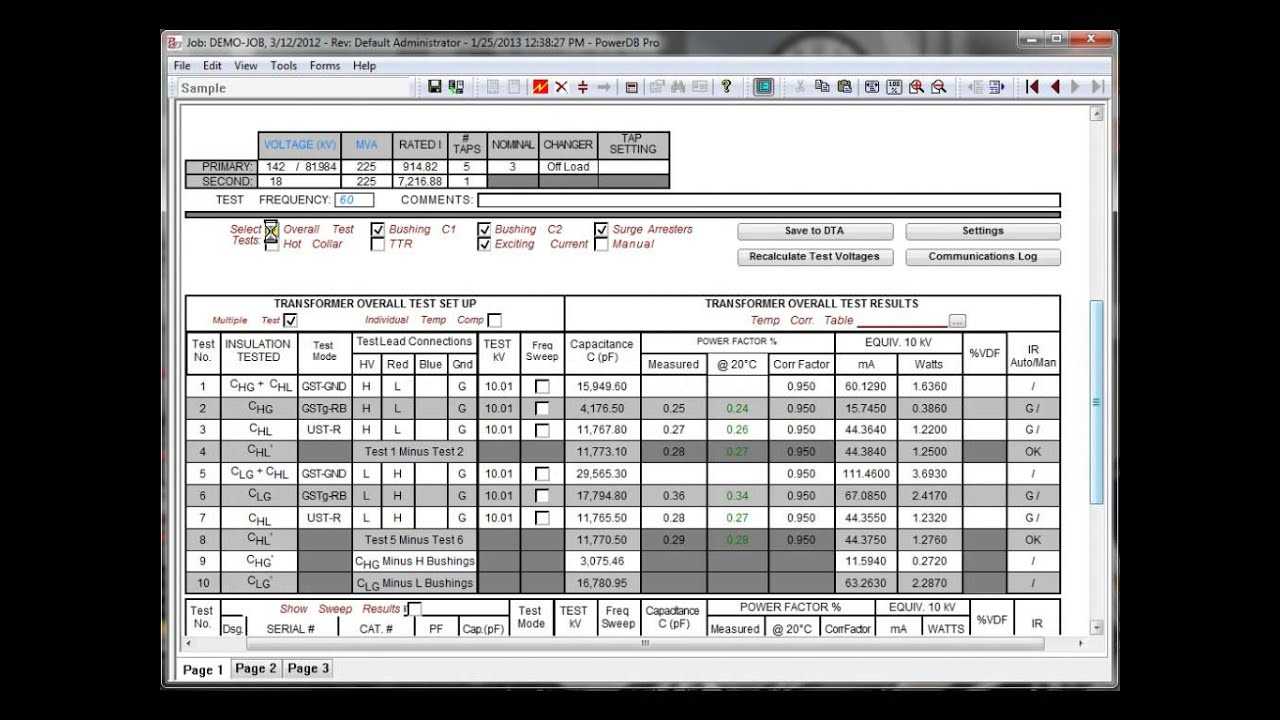 Products For Megger Test Report Template