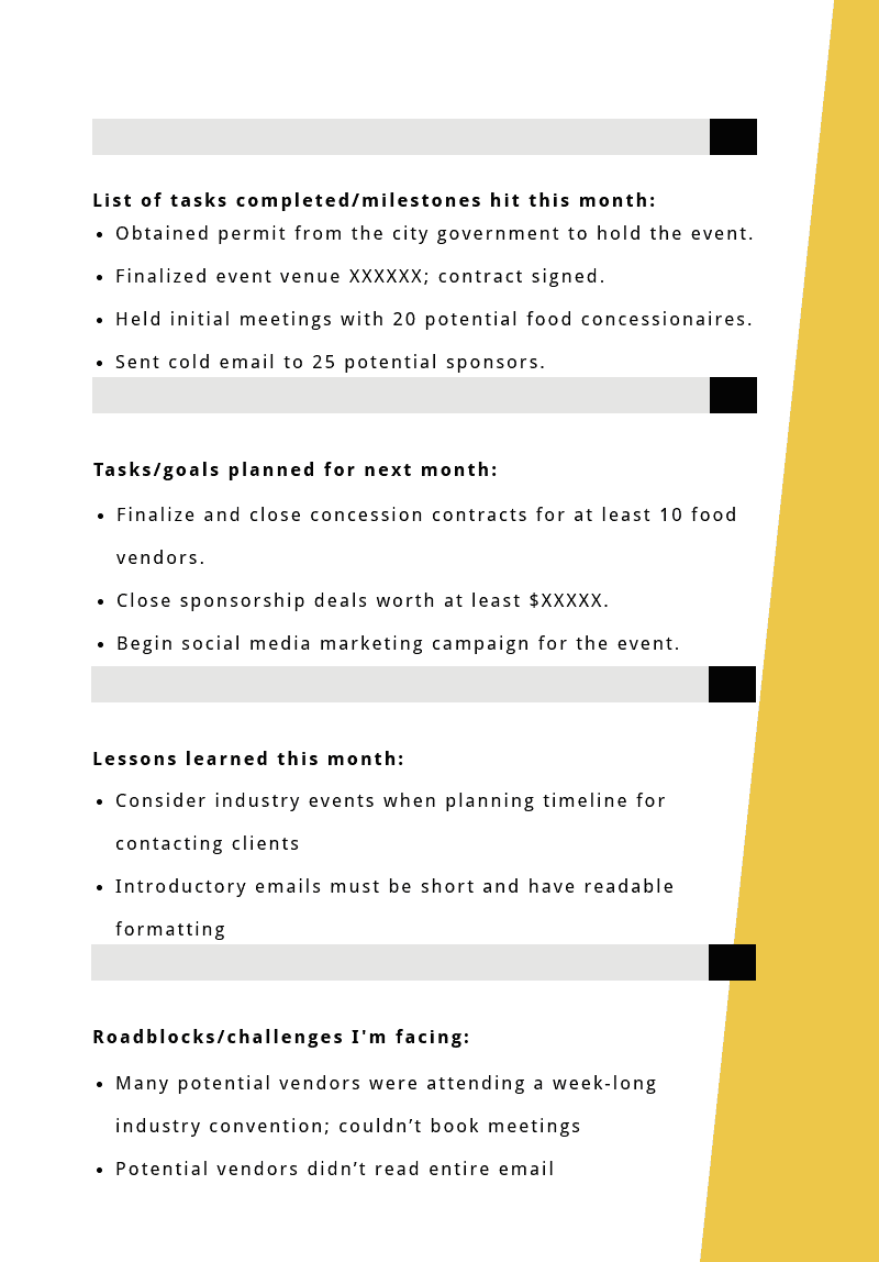 Progress Report: How To Write, Structure, And Make It Visual Throughout Research Project Progress Report Template