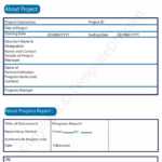 Progress Report Template Blank Printable [PDF, Excel & Word] In Summer School Progress Report Template