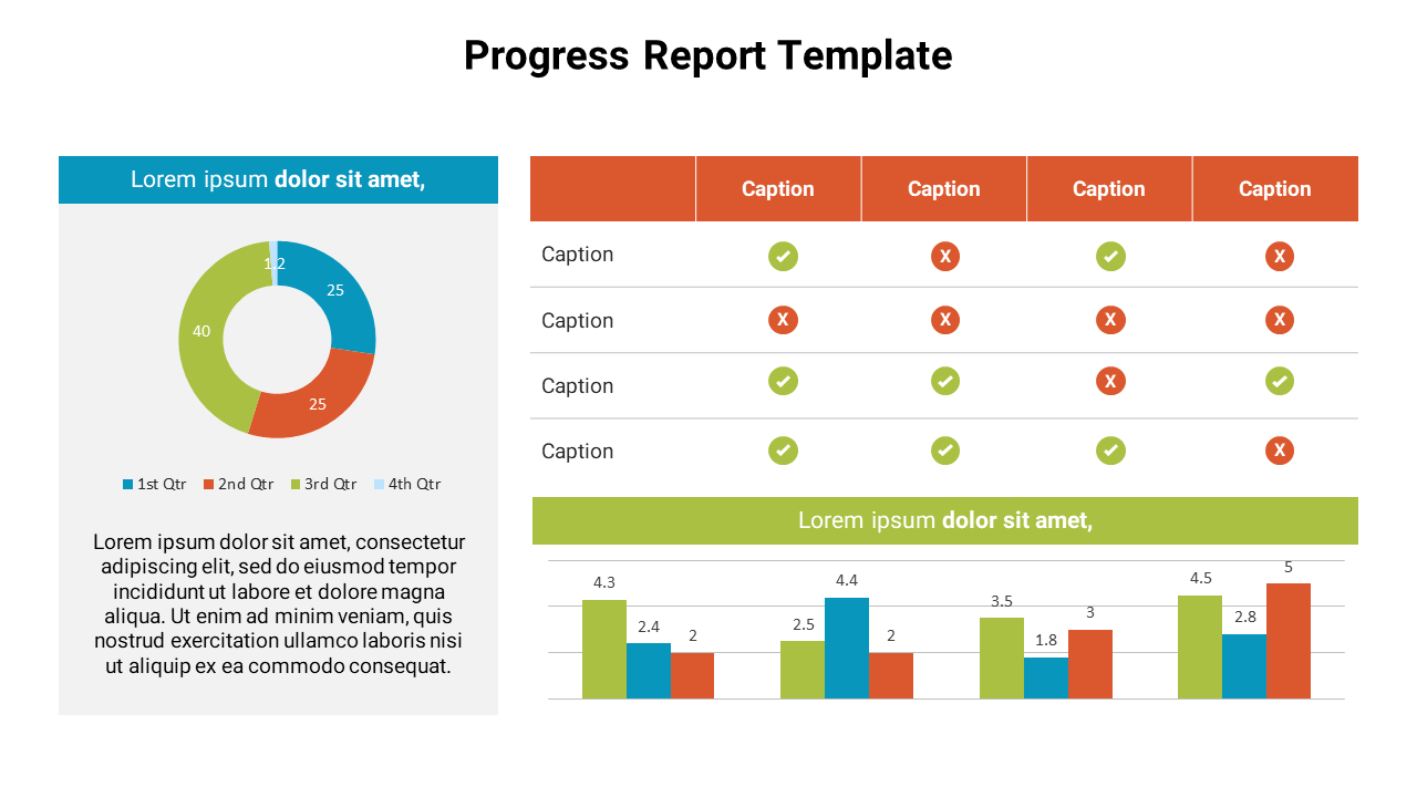 Progress Report Template PowerPoint Presentation Slide For Monthly Report Template Ppt Progress Report Template PowerPoint Presentation Slide For Monthly Report Template Ppt