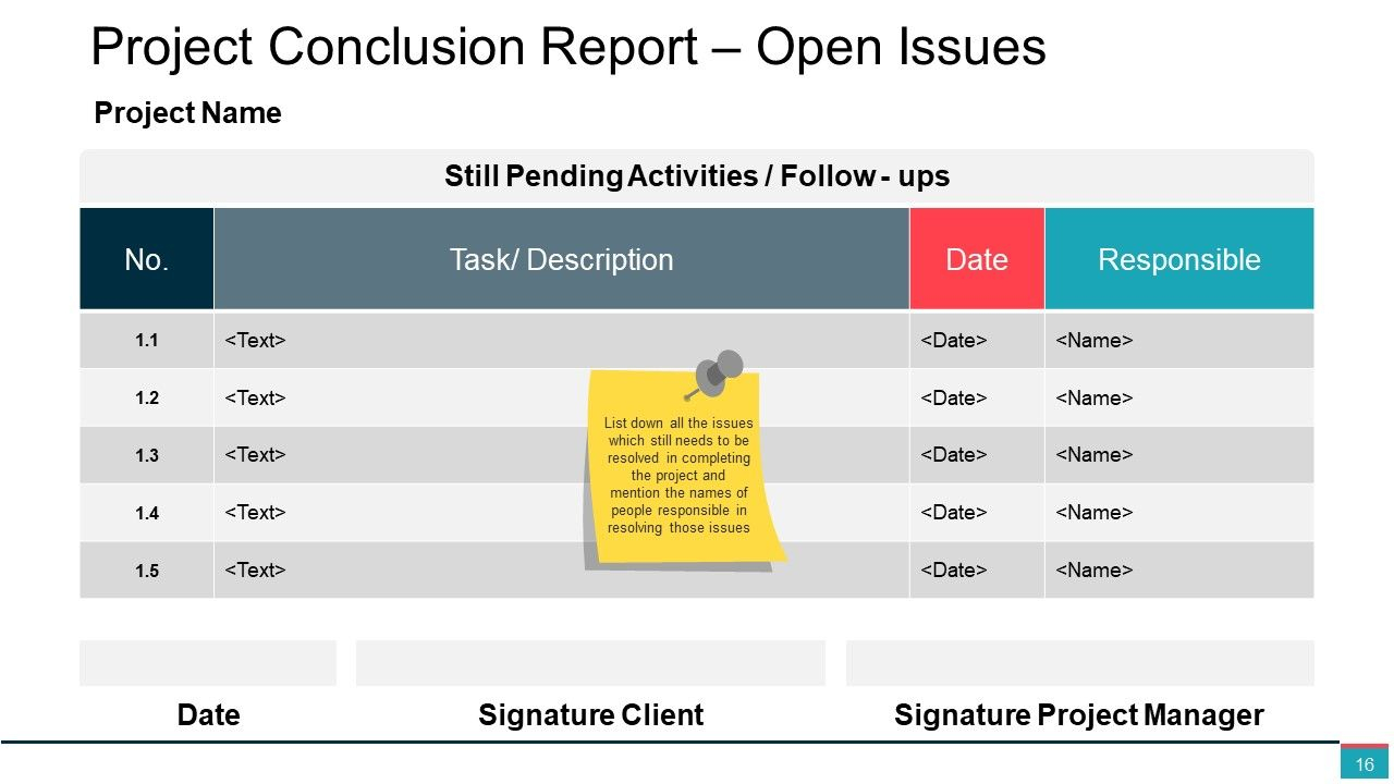 Project Closure Powerpoint Presentation Slides  Presentation  Regarding Project Closure Report Template Ppt