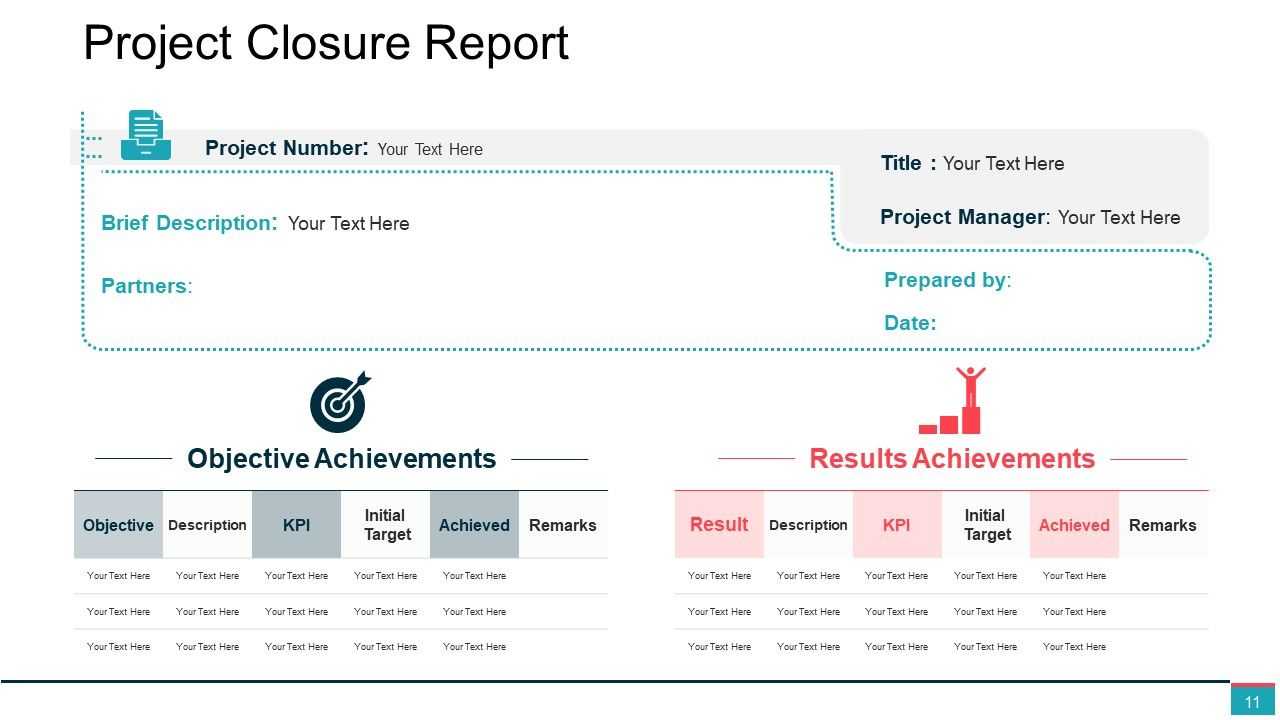 Project Closure Powerpoint Presentation Slides  Presentation  Within Test Closure Report Template