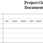 Project Closure Report Template Inside Closure Report Template