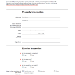 Property Inspection Checklist – Checklist With Regard To Property Condition Assessment Report Template