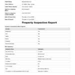Property Inspection Report Template (Free And Customisable) Intended For Part Inspection Report Template