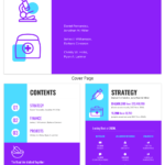 Purple Nonprofit Annual Report Template Pertaining To Nonprofit Annual Report Template