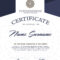 Qualification certificate template with elegant design 10