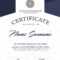 Qualification certificate template with elegant design 10