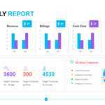 Quarterly Report Template  Download Now  PowerSlides® Regarding Business Quarterly Report Template