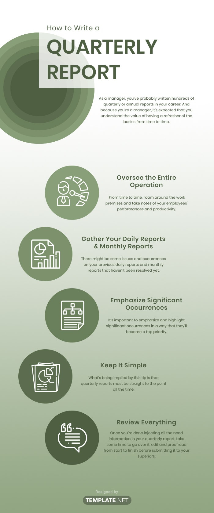 Quarterly Reports Templates - Format, Free, Download  Template.net