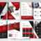 Red Corporate Business Brochure Template For Membership Brochure Template