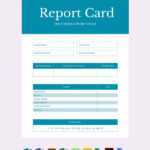 Report Cards Templates – Format, Free, Download  Template