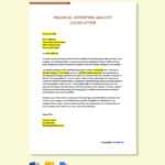 Report Letter Templates – Format, Free, Download  Template