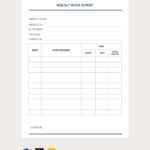 Report Templates Word – Format, Free, Download  Template