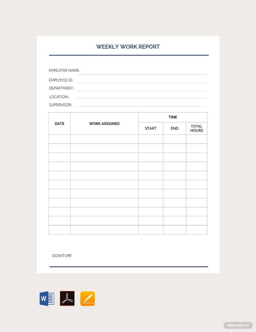 Report Templates Word – Format, Free, Download  Template