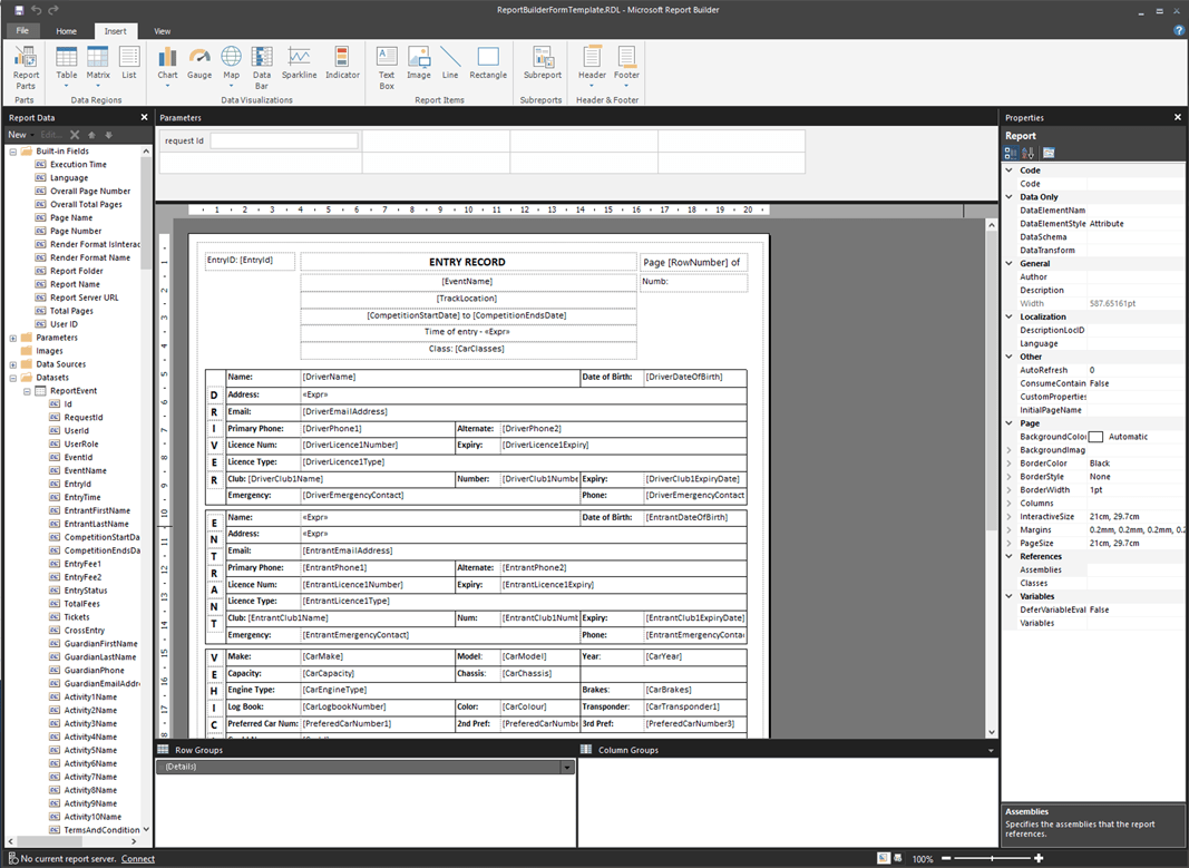 Reporting with Report Builder - Melbourne App Development Pertaining To Report Builder Templates