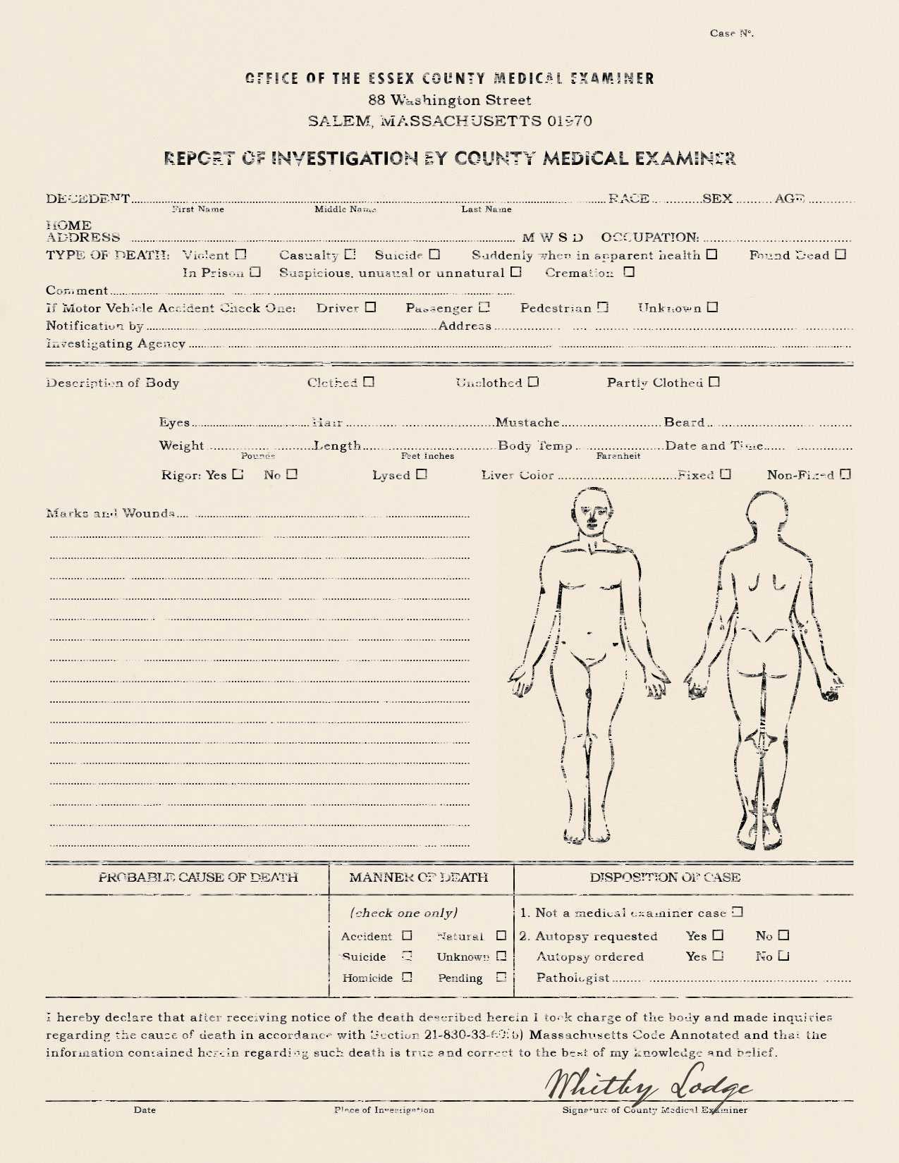 Rites Of Solstice  Cthulhu Reborn Intended For Autopsy Report Template