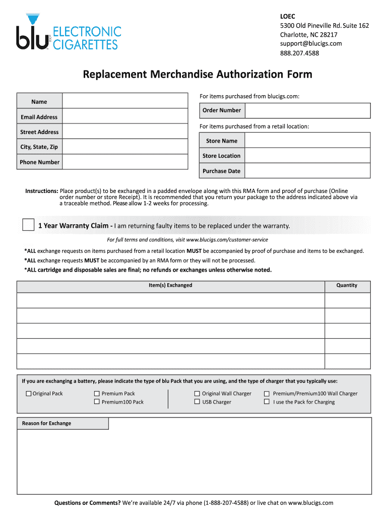 Rma Form Template – Fill Online, Printable, Fillable, Blank  Within Rma Report Template