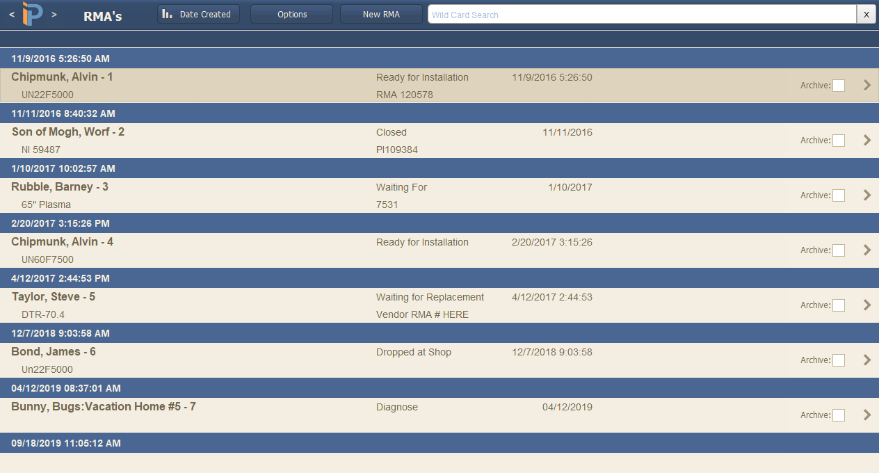 RMA Module - iPoint Control - 10 Regarding Rma Report Template