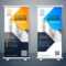 Roll Up Banner Design Vectors & Illustrations For Free Download Throughout Retractable Banner Design Templates