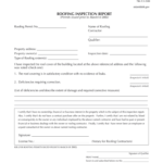 Roofing Inspection Report: Fill Out & Sign Online  DocHub Pertaining To Roof Inspection Report Template