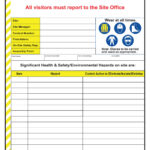Safety Notice Boards — Hazsafe With Health And Safety Board Report Template