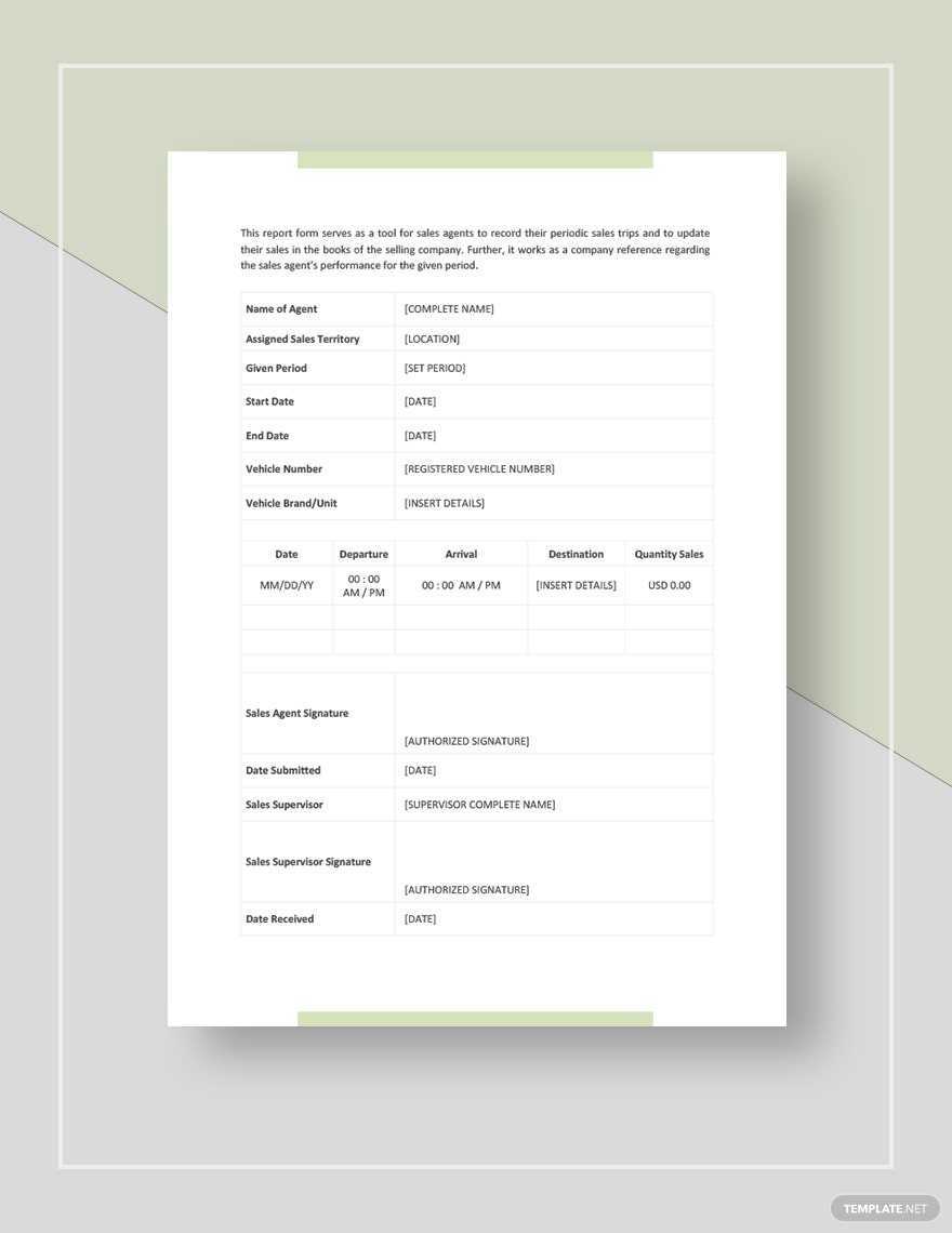 Sales Business Trip Report Template – Google Docs, Word, Apple  In Business Trip Report Template