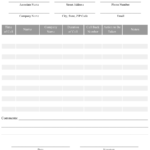 Sales Call Log Template Download Printable PDF  Templateroller Throughout Sales Rep Call Report Template