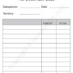 Sales Report Template Blank Printable [PDF, Excel & Word] Intended For Sales Trip Report Template Word