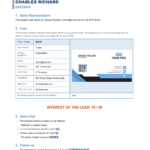 Sales Visit Reports Using IPhone, IPad, Android Or Windows Inside Sales Rep Visit Report Template