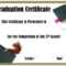 School Graduation Certificates Customize Online With Or Without Inside 5Th Grade Graduation Certificate Template