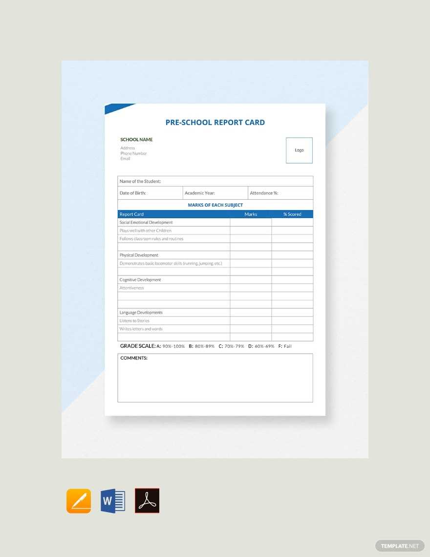 School Reports Templates - Format, Free, Download Template School Reports Templates - Format, Free, Download Template