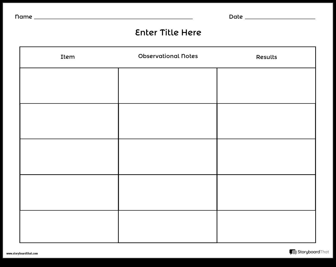 Science Experiment Lab Report Storyboard by worksheet-templates In Science Experiment Report Template