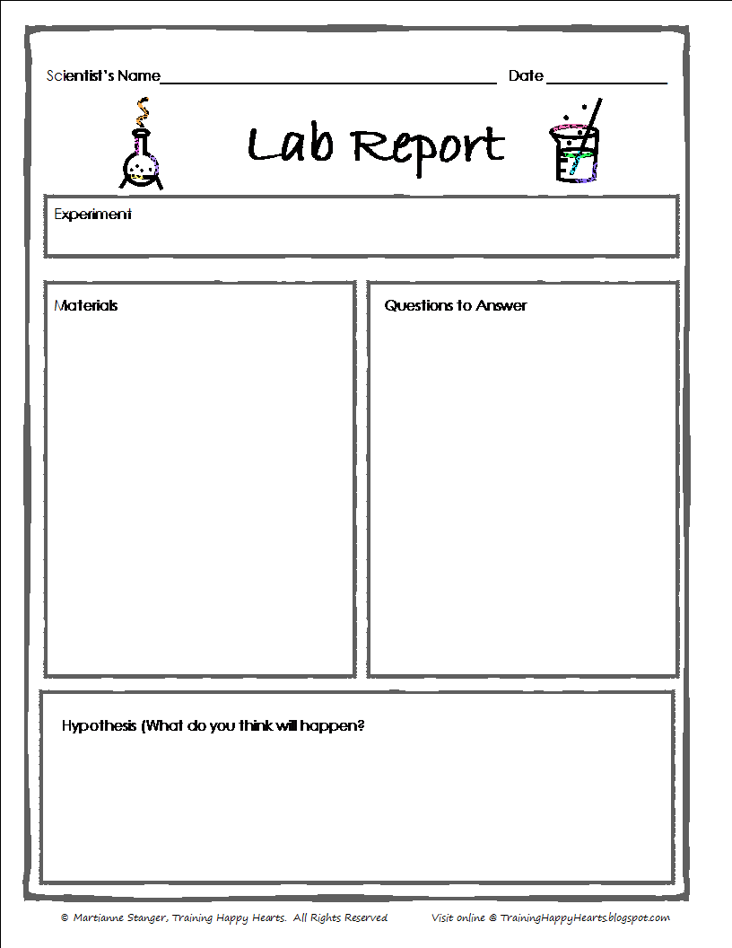 Science Experiment Outline Template Throughout Science Report Template Ks2