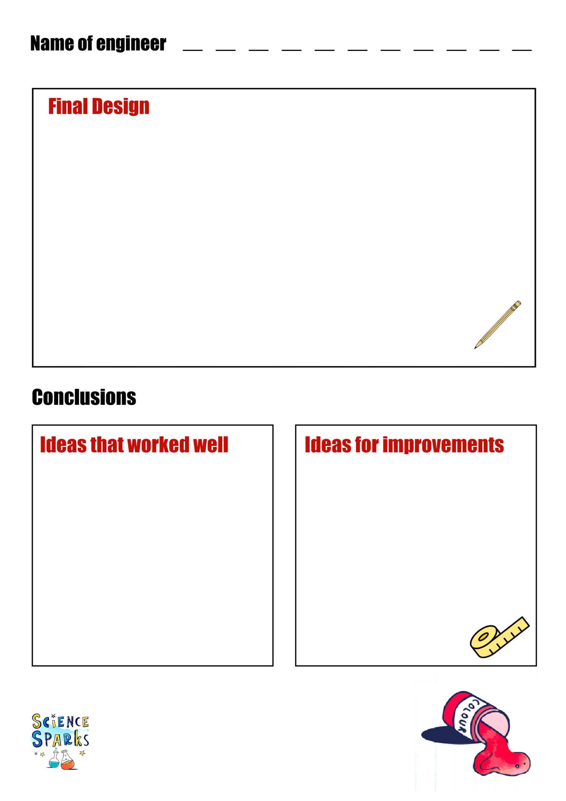 Science Experiment Templates Intended For Science Lab Report Template