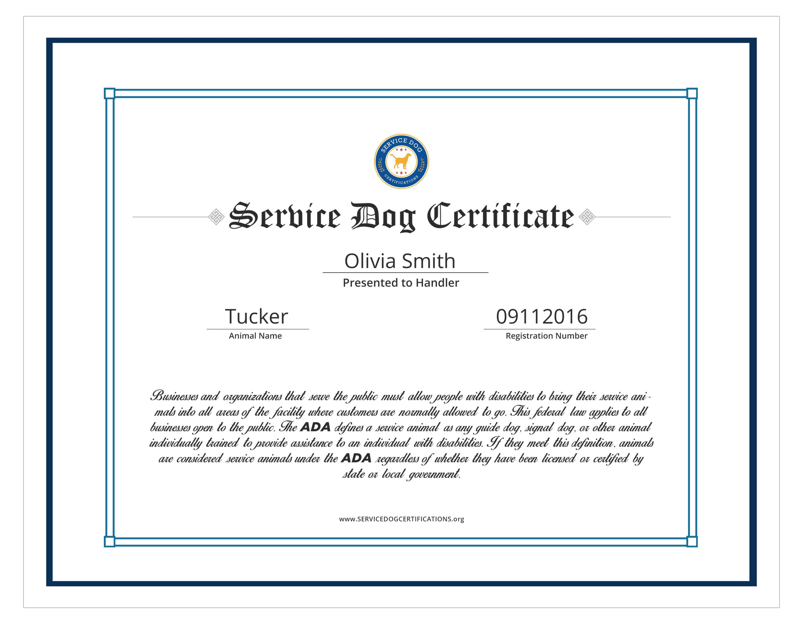 Service Animal Certificate Cheap Sale, 10% OFF  www  Pertaining To Service Dog Certificate Template