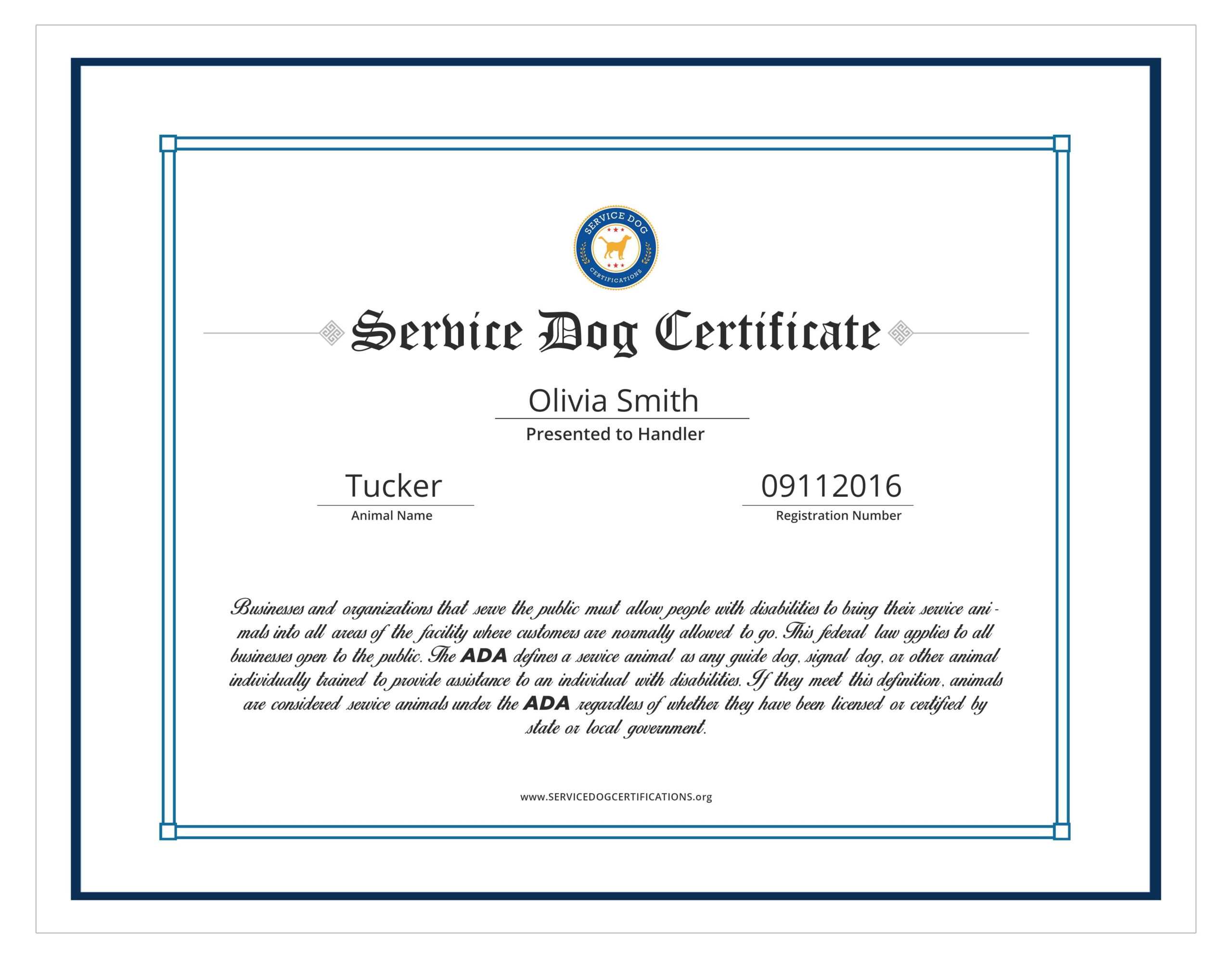 Service Animal Certificate Cheap Sale, 10% OFF  Www  Pertaining To Service Dog Certificate Template