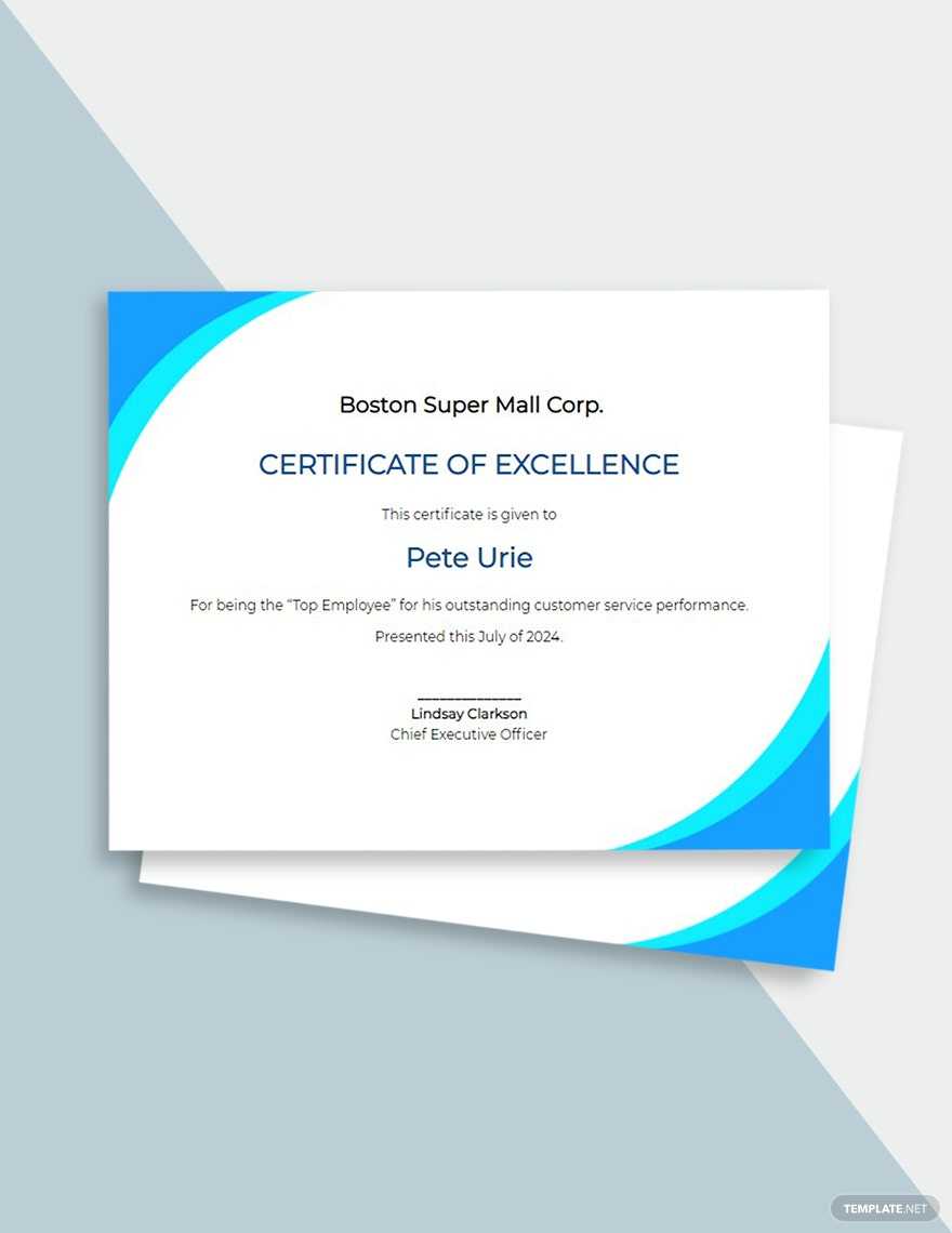 Service Certificates Templates - Design, Free, Download Template Service Certificates Templates - Design, Free, Download Template