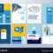Set of brochure design templates of education Vector Image